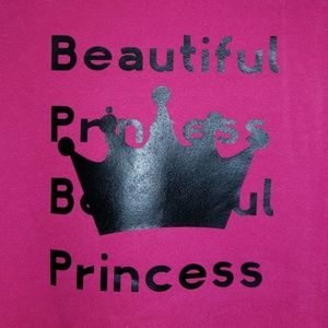 Girls XS (4-5) Pink Sweatshirt Brand New